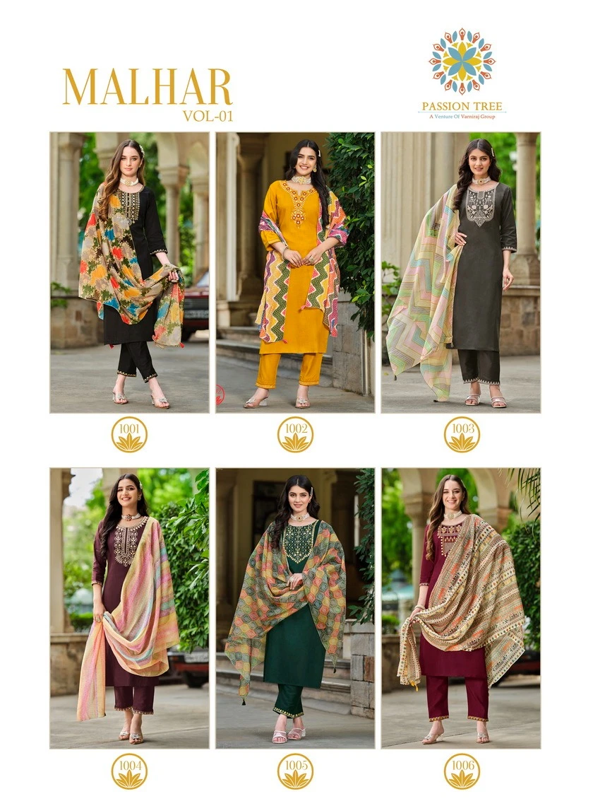 Ossm Malhar Vol 1 Cotton Print Wholesale Readymade Salwar Suit Catalog — Wholesale Salwar Suits, MPA wholesale from Surat — view 7